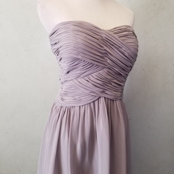 Donna Morgan satin tubetop dress women's size 6 (I5) - Picture 6 of 8